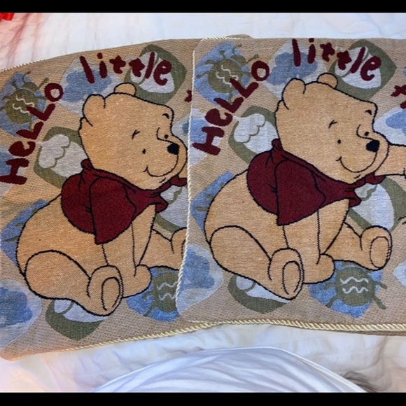 Vintagee Disney woven throw pillow covers duo - Picture 1 of 2